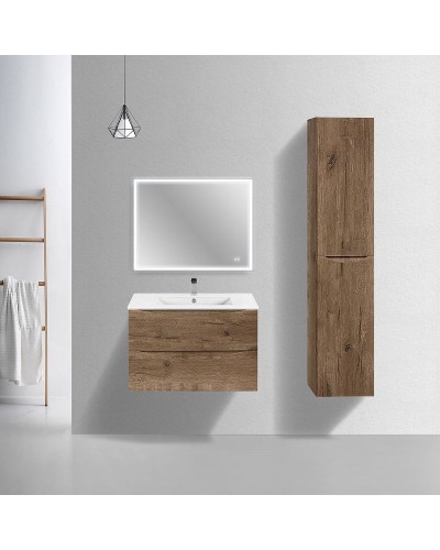 Тумба под раковину Vincea Mia Slim 80 VMC-2MC800S1VO подвесная V.Oak