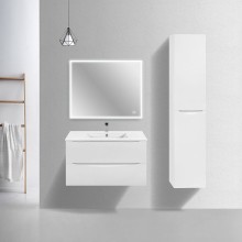 Тумба под раковину Vincea Mia Slim 90 VMC-2MC900S1GW подвесная G.White