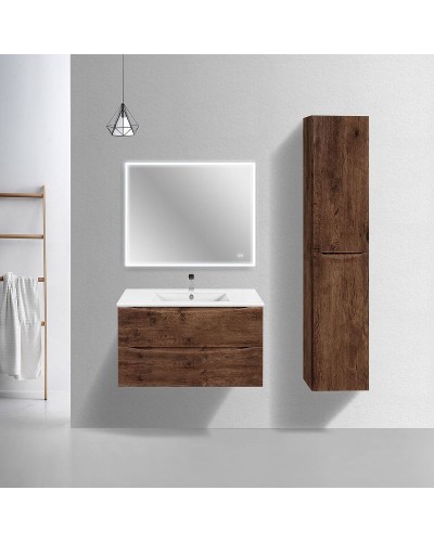 Тумба под раковину Vincea Mia Slim 90 VMC-2MC900S1RW подвесная R.Wood