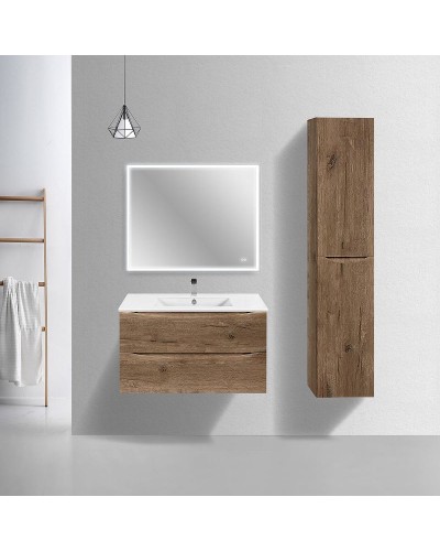 Тумба под раковину Vincea Mia Slim 90 VMC-2MC900S1VO подвесная V.Oak