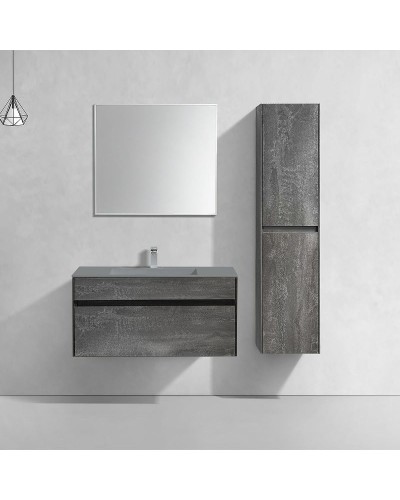 Тумба под раковину Vincea Chiara 100 VMC-2C100GS подвесная G.Stone