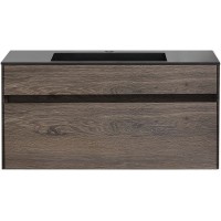 Тумба под раковину Vincea Chiara 100 VMC-2C100RO подвесная R.Oak