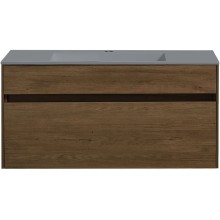 Тумба под раковину Vincea Chiara 100 VMC-2C100TO подвесная T.Oak