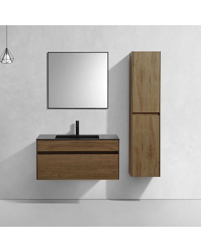 Тумба под раковину Vincea Chiara 100 VMC-2C100TO подвесная T.Oak