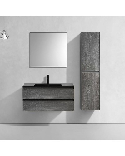 Тумба под раковину Vincea Luka 100 VMC-2L100GS подвесная G.Stone