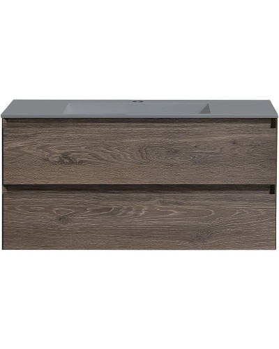 Тумба под раковину Vincea Luka 100 VMC-2L100RO подвесная R.Oak