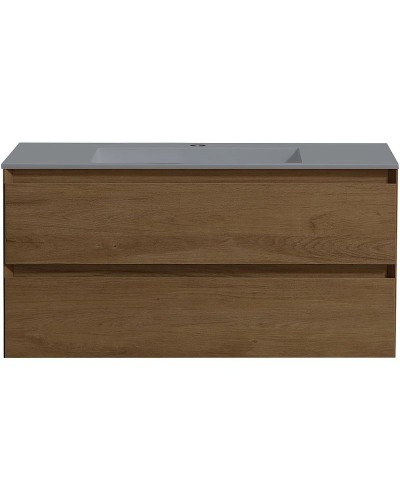 Тумба под раковину Vincea Luka 100 VMC-2L100TO подвесная T.Oak