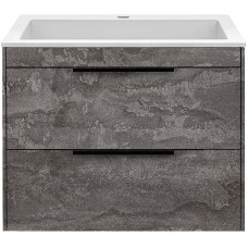 Тумба под раковину Vincea Chiara 2D 60 VMC-2C2600GS подвесная G.Stone