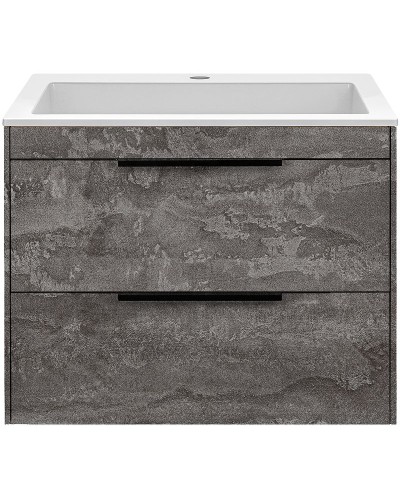 Тумба под раковину Vincea Chiara 2D 60 VMC-2C2600GS подвесная G.Stone