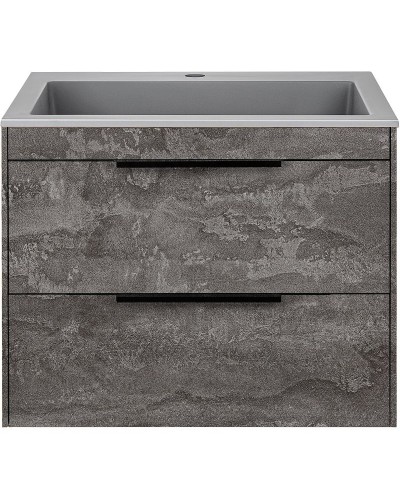 Тумба под раковину Vincea Chiara 2D 60 VMC-2C2600GS подвесная G.Stone