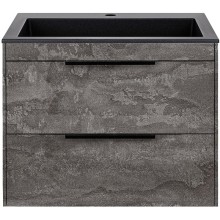 Тумба под раковину Vincea Chiara 2D 60 VMC-2C2600GS подвесная G.Stone