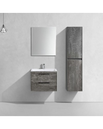 Тумба под раковину Vincea Chiara 2D 60 VMC-2C2600GS подвесная G.Stone