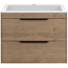 Тумба под раковину Vincea Chiara 2D 60 VMC-2C2600NO подвесная N.Oak