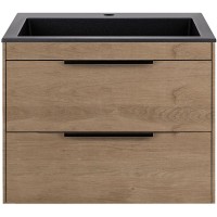 Тумба под раковину Vincea Chiara 2D 60 VMC-2C2600NO подвесная N.Oak