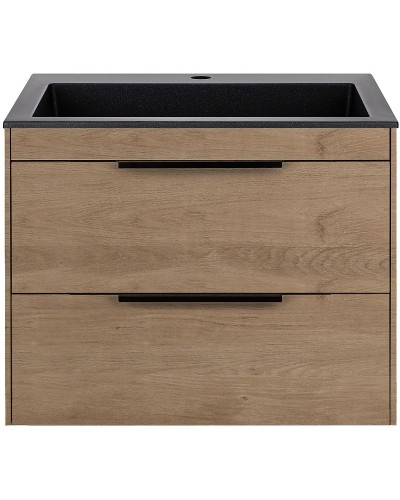 Тумба под раковину Vincea Chiara 2D 60 VMC-2C2600NO подвесная N.Oak