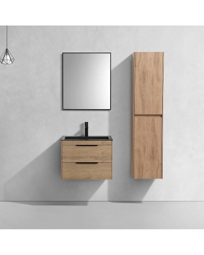 Тумба под раковину Vincea Chiara 2D 60 VMC-2C2600NO подвесная N.Oak