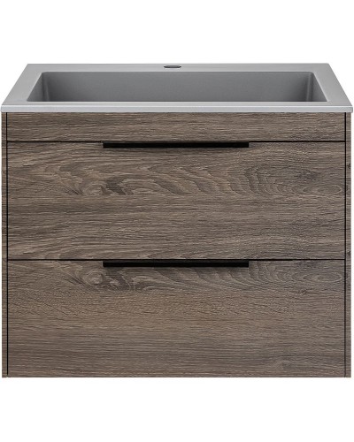 Тумба под раковину Vincea Chiara 2D 60 VMC-2C2600RO подвесная R.Oak