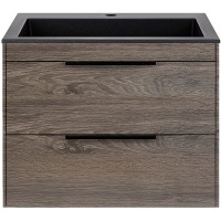 Тумба под раковину Vincea Chiara 2D 60 VMC-2C2600RO подвесная R.Oak