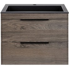 Тумба под раковину Vincea Chiara 2D 60 VMC-2C2600RO подвесная R.Oak