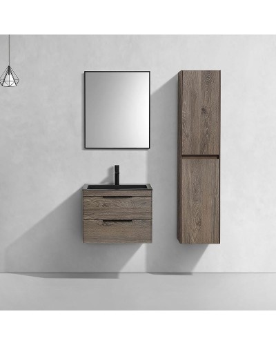 Тумба под раковину Vincea Chiara 2D 60 VMC-2C2600RO подвесная R.Oak