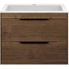 Тумба под раковину Vincea Chiara 2D 60 VMC-2C2600TO подвесная T.Oak