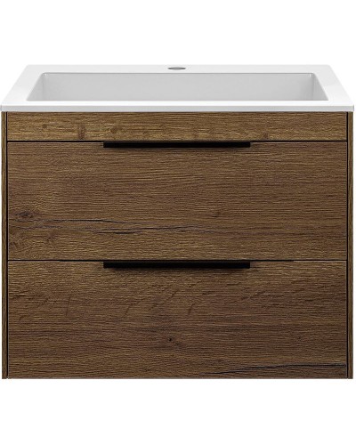 Тумба под раковину Vincea Chiara 2D 60 VMC-2C2600TO подвесная T.Oak