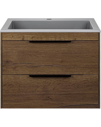 Тумба под раковину Vincea Chiara 2D 60 VMC-2C2600TO подвесная T.Oak