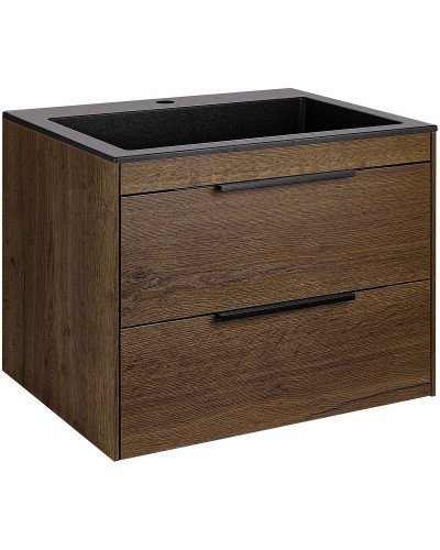 Тумба под раковину Vincea Chiara 2D 60 VMC-2C2600TO подвесная T.Oak