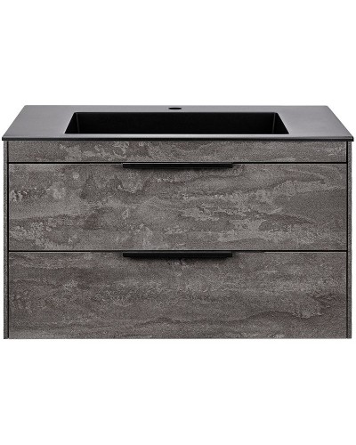 Тумба под раковину Vincea Chiara 2D 80 VMC-2C2800GS подвесная G.Stone