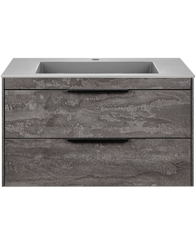 Тумба под раковину Vincea Chiara 2D 80 VMC-2C2800GS подвесная G.Stone