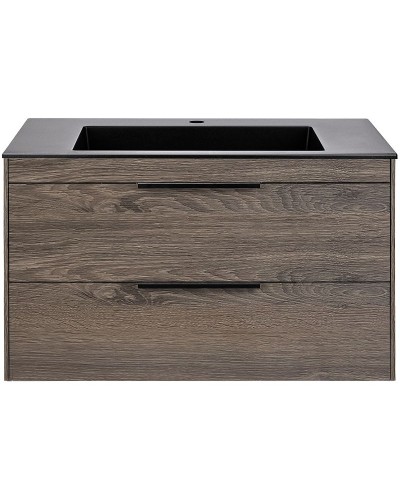 Тумба под раковину Vincea Chiara 2D 80 VMC-2C2800RO подвесная R.Oak