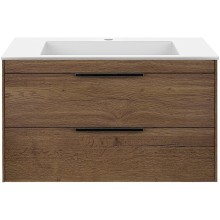 Тумба под раковину Vincea Chiara 2D 80 VMC-2C2800TO подвесная T.Oak