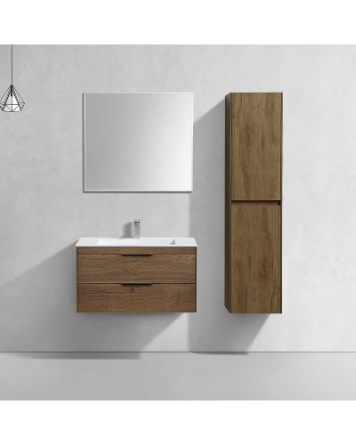 Тумба под раковину Vincea Chiara 2D 80 VMC-2C2800TO подвесная T.Oak