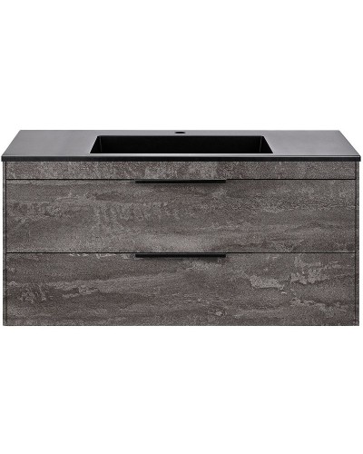 Тумба под раковину Vincea Chiara 2D 100 VMC-2C2100GS подвесная G.Stone