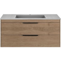 Тумба под раковину Vincea Chiara 2D 100 VMC-2C2100NO подвесная N.Oak