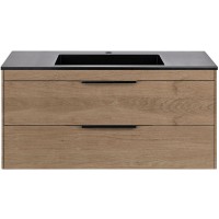 Тумба под раковину Vincea Chiara 2D 100 VMC-2C2100NO подвесная N.Oak