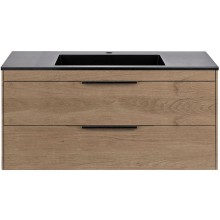 Тумба под раковину Vincea Chiara 2D 100 VMC-2C2100NO подвесная N.Oak