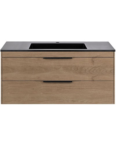 Тумба под раковину Vincea Chiara 2D 100 VMC-2C2100NO подвесная N.Oak