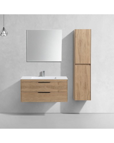 Тумба под раковину Vincea Chiara 2D 100 VMC-2C2100NO подвесная N.Oak