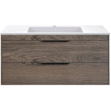 Тумба под раковину Vincea Chiara 2D 100 VMC-2C2100RO подвесная R.Oak