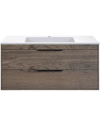 Тумба под раковину Vincea Chiara 2D 100 VMC-2C2100RO подвесная R.Oak