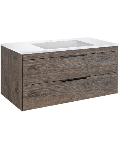 Тумба под раковину Vincea Chiara 2D 100 VMC-2C2100RO подвесная R.Oak