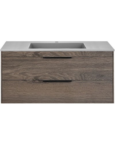 Тумба под раковину Vincea Chiara 2D 100 VMC-2C2100RO подвесная R.Oak