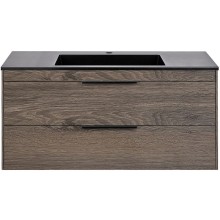 Тумба под раковину Vincea Chiara 2D 100 VMC-2C2100RO подвесная R.Oak