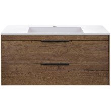 Тумба под раковину Vincea Chiara 2D 100 VMC-2C2100TO подвесная T.Oak