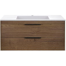 Тумба под раковину Vincea Chiara 2D 100 VMC-2C2100TO подвесная T.Oak