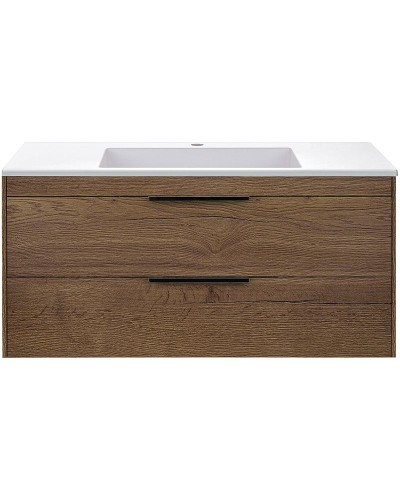 Тумба под раковину Vincea Chiara 2D 100 VMC-2C2100TO подвесная T.Oak