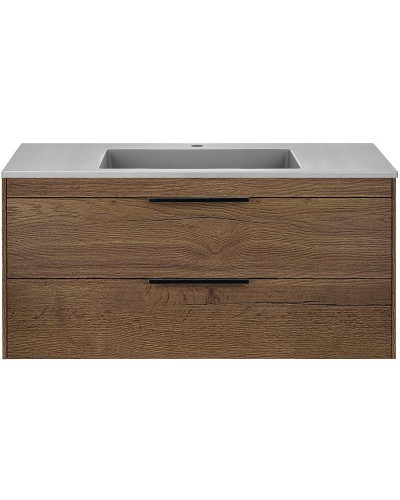 Тумба под раковину Vincea Chiara 2D 100 VMC-2C2100TO подвесная T.Oak