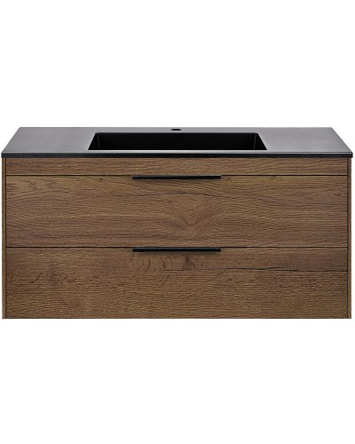 Тумба под раковину Vincea Chiara 2D 100 VMC-2C2100TO подвесная T.Oak