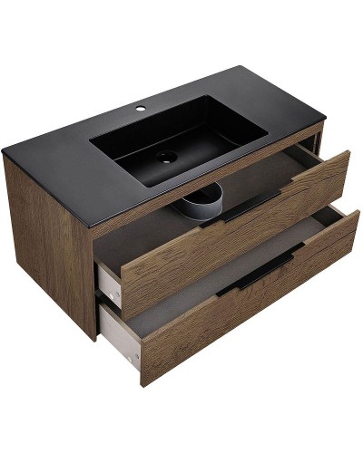 Тумба под раковину Vincea Chiara 2D 100 VMC-2C2100TO подвесная T.Oak